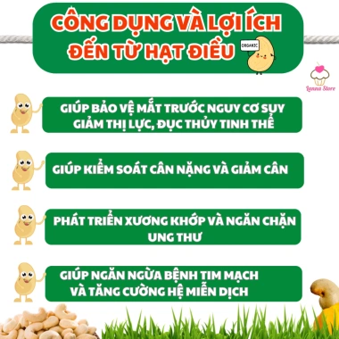 Hạt Điều Rang Muối Nguyên Vỏ Chuẩn Loại 1 Thơm Ngon Giòn Bùi Mourads 500g Giá chỉ 90.500₫ 3