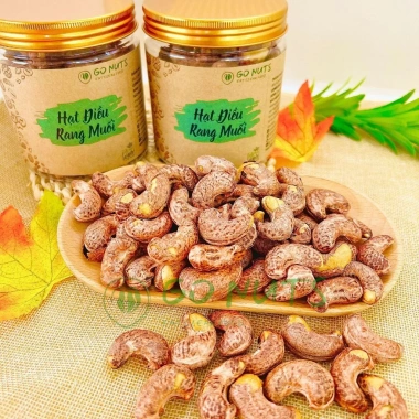 Hạt điều rang muối size A Cồ VIP 250g - hạt to đều, thơm béo, giảm giá 114.840đ