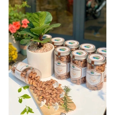Hạt Điều Rang Muối Vỏ Lụa Bimico 500g - Giá ưu đãi 145.000, thơm giòn