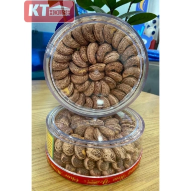 Hạt điều rang muối xếp hoa vỏ lụa Bình Phước 500g, giòn béo, quà tặng sang trọng, giảm còn 155.000₫ 4