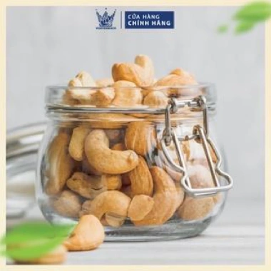 Hạt Điều Rang Muối Xuất Khẩu VUA YẾN MẠCH - Ngon Nguyên Hạt, Vỏ Lụa, Thực Phẩm Lành Mạnh 5