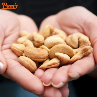 Hạt Điều Rang Nguyên Vị Pams 300g - Nhân Dày Cơm Sạch, Giá Ưu Đãi 145k