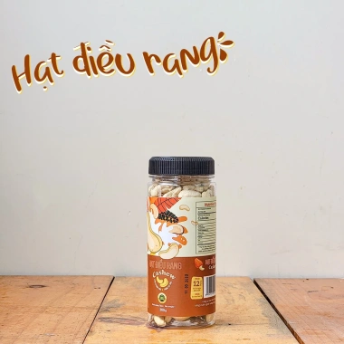 Hạt Điều Rang Nguyên Vị Pams 300g - Nhân Dày Cơm Sạch, Giá Ưu Đãi 145k