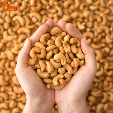 Hạt Điều Rang Nguyên Vị Pams 300g - Nhân Dày Cơm Sạch, Giá Ưu Đãi 145k