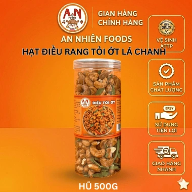 Hạt điều rang tỏi ớt lá chanh thơm ngon - Video, tịnh 152k, giảm còn 127k