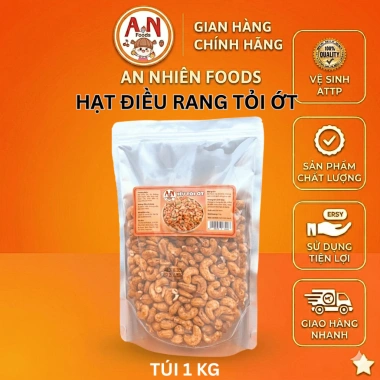 Hạt điều rang tỏi ớt lá chanh thơm ngon - Video, tịnh 152k, giảm còn 127k
