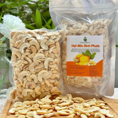 Hạt điều sấy nguyên vị Bình Phước không muối sạch vỏ lụa giòn ngậy bùi 40.000đ 3 Hạt điều sấy nguyên vị Bình Phước không muối sạch vỏ lụa giòn ngậy bùi 40.000đ 3