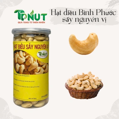 Hạt điều sấy nguyên vị không muối TPNut 500g/250g Giá chỉ 95.000đ, giảm 20% 4