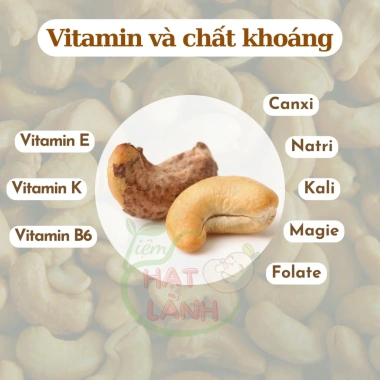 Hạt Điều Sấy Nguyên Vị Ông Vĩnh 100% Bình Phục – Hạt To Thơm Béo, Không Tẩm Muối, Ăn Vặt Chuẩn Sạch 108.750 VND 6