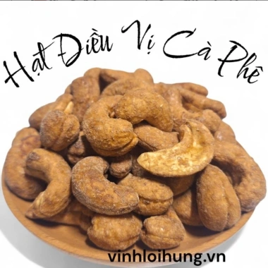 Hạt điều tẩm vị cà phê thơm ngon – Giá ưu đãi 115.000₫, giảm sâu so với 140.300₫