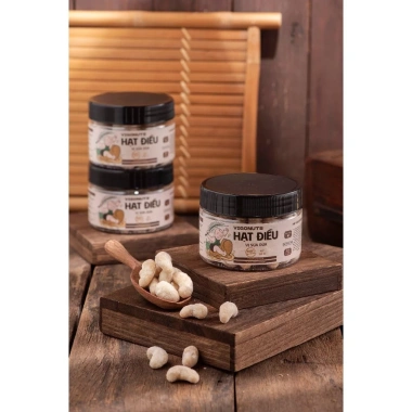 Hạt điều vị sữa dừa VIGONUTS – Thơm béo ngậy, ăn vặt lành mạnh, sức khỏe tốt, 54.200₫