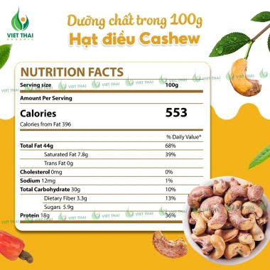 Hạt Điều Vỏ Lụa Rang Muối Siêu Ngon Organic Việt Thái - Chất Lượng Giá 127k 5 Hạt Điều Vỏ Lụa Rang Muối Siêu Ngon Organic Việt Thái - Chất Lượng Giá 127k 5