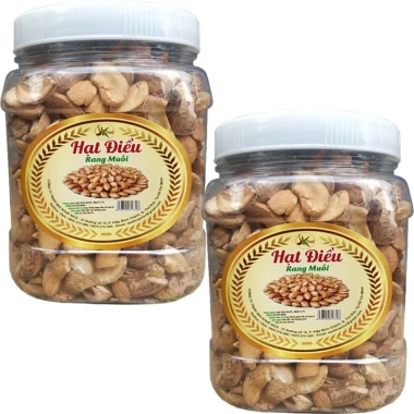 Hạt điều vỡ rang muối 1kg SKFOOD - Chất lượng cao, Giá ưu đãi 195.000đ