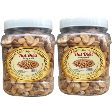 Hạt điều vỡ rang muối 1kg SKFOOD - Chất lượng cao, Giá ưu đãi 195.000đ