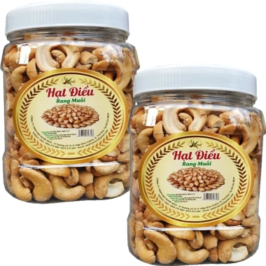 Hạt điều vỡ rang muối 1kg SKFOOD - Chất lượng cao, Giá ưu đãi 195.000đ