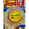 Hạt điều xếp hoa rang muối Kim Thanh 500g - Hộp tròn tiện lợi, hương vị thơm ngon, không chất bảo quản, giá ưu đãi 110k - Tập hòa tân nhiên