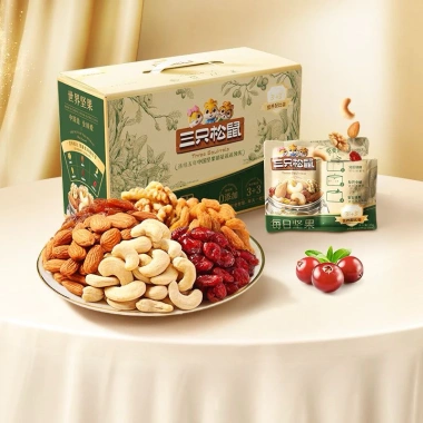 Hạt dinh dưỡng 3 con sóc - 6 loại quả cao cấp, giá ưu đãi 330.000 VND 6
