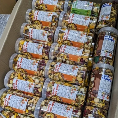 Hạt dinh dưỡng KD Shop mix 10 loại hạt và trái cây sấy nhập khẩu 500g giá ưu đãi 249.000₫