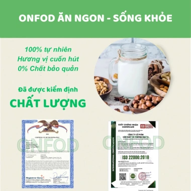 Hạt dinh dưỡng ONFOD 700g - Mix sẵn sữa hạt kiêng, mẹ bầu & bé ăn dặm, giá 99.000₫