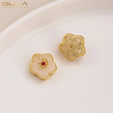 Hạt Đồng Mạ Vàng Anh Đào Hạt Đào Cherry Blo Giá Ưu Đãi 23.393 VND 6 Hạt Đồng Mạ Vàng Anh Đào Hạt Đào Cherry Blo Giá Ưu Đãi 23.393 VND 6