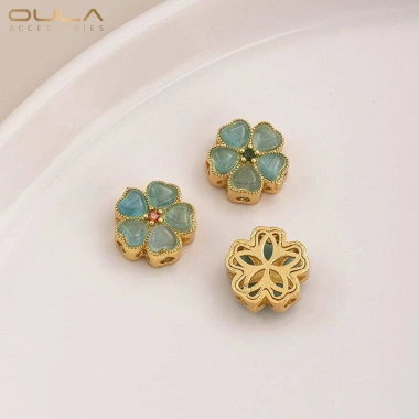 Hạt Đồng Mạ Vàng Anh Đào Hạt Đào Cherry Blo Giá Ưu Đãi 23.393 VND 15 Hạt Đồng Mạ Vàng Anh Đào Hạt Đào Cherry Blo Giá Ưu Đãi 23.393 VND 15