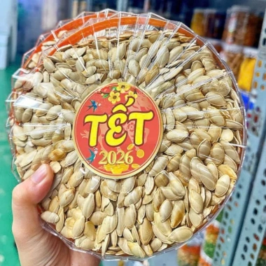 Hạt Dưa, Hạt Bí Trắng, Hạt Hướng Dương Size Trung - Túi Zip 500g, Đầy Đủ Hồ Sơ Công Bố, Kiểm Nghiệm, Giá 99.000đ