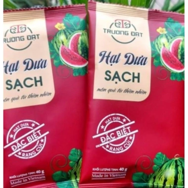 Hạt Dưa, Hạt Hướng Dương, Hạt Bí Rang Củi Trường Đạt 40gr - Giảm Giá 12.900 VND, Thức Ăn Lành Mạnh, Dinh Dưỡng Cao