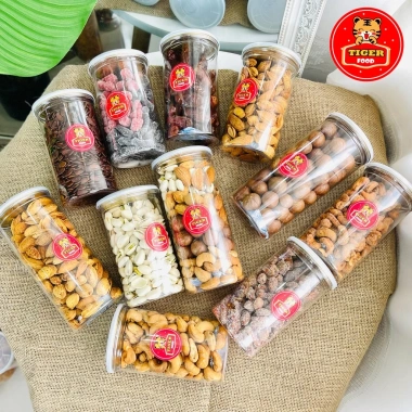 Hạt dưa mộc 400g TIGER FOOD không phẩm màu, giòn béo, hạt to - Quà Tết 2.023 giảm giá 134.8k