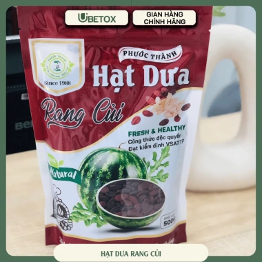 Hạt Dưa Rang Củi 500gr Túi Zip - Giảm còn 150.000₫, Giòn Tan, Thơm Ngon