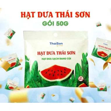 Hạt dưa rang củi 50g - Gói tiện lợi, giảm giá 75.000 VND, thơm giòn, ăn nhẹ