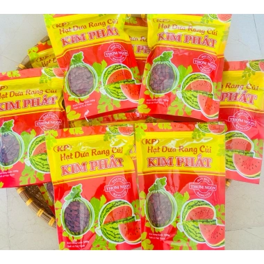 Hạt dưa rang củi Kim Phát 500gr túi zip - Siêu giòn, giảm giá Tết 2.026 108k