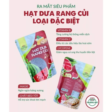 Hạt Dưa Rang Củi Sạch Không Nhuộm Màu 500g - Ngon Đặc Biệt, Giá 91.000 VND