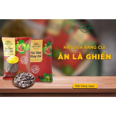 Hạt Dưa Rang Củi Sạch Không Nhuộm Màu 500g - Ngon Đặc Biệt, Giá 91.000 VND