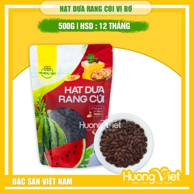 Hạt dưa rang củi sạch nguyên vị 500g - Hạt dưa tết, rang mộc túi 85.000 VND 2