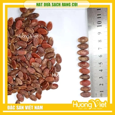 Hạt dưa rang củi sạch nguyên vị 500g - Hạt dưa tết, rang mộc túi 85.000 VND 8
