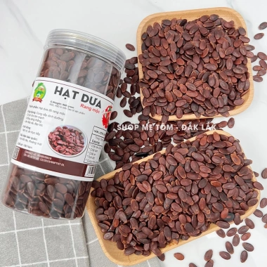 Hạt Dừa Rang Móc Chắc 500g - Không Nhuộm Màu, Đậm Đà, Có Hoá Đơn Công Ty