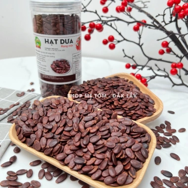Hạt Dừa Rang Móc Chắc 500g - Không Nhuộm Màu, Đậm Đà, Có Hoá Đơn Công Ty