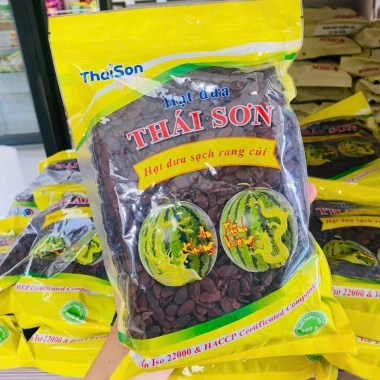 Hạt Dưa Sạch Thái Sơn Rang Củi Không Nhuộm Màu 500gr Loại Bì Vàng - Giảm Giá 125k 6