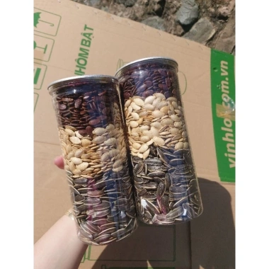 Hạt dưa Tết mix 3 vị 500g Hạt Dưa, Hướng Dương, Hạt Bí Trắng giá ưu đãi 120.000 VND
