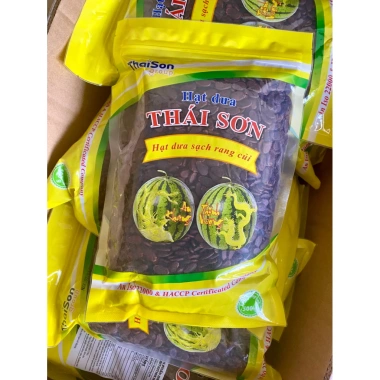 Hạt dưa Thái Sơn rang củi 500g - Giá ưu đãi 179.999₫, giòn ngon ăn vặt