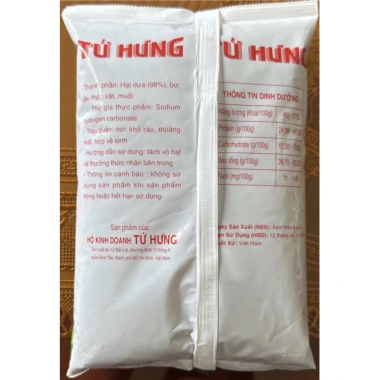 Hạt Dưa Tứ Hương Bao Bì Mới Không Màu, Hạt Nhỏ Giòn Tan, Giá Chỉ 125.000₫ Giảm từ 153.750₫