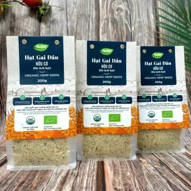 Hạt gai hữu cơ Anbio 200g chính hãng, chứng nhận USDA & EU, giảm giá 22% chỉ 183.300₫ 2