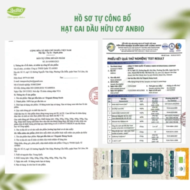 Hạt gai hữu cơ Anbio 200g chính hãng, chứng nhận USDA & EU, giảm giá 22% chỉ 183.300₫ 8
