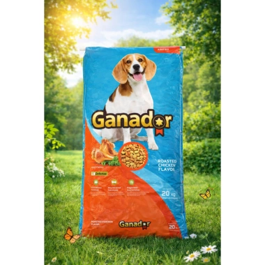 Hạt GANADOR 20KG (50 túi 400g) Vị Gà Quay - Bò Nướng cho Chó Trưởng Thành, Giá 232.000 VND