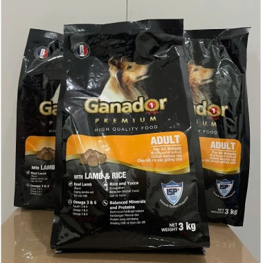 Hạt GANADOR 3Kg cho Chó Trưởng Thành – Vị Bò, Gà, Cừu, Gạo | Hoả Tốc 21H Giá 160.000 VND 7 Hạt GANADOR 3Kg cho Chó Trưởng Thành – Vị Bò, Gà, Cừu, Gạo | Hoả Tốc 21H Giá 160.000 VND 7