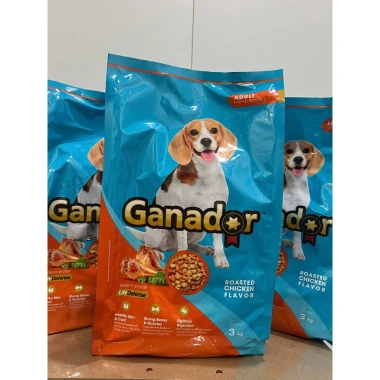 Hạt GANADOR Vị Gà Nướng 3‑10Kg – Hoả Tốc 21H, Dinh Dưỡng Chó Trưởng Thành, Giá 158.000₫