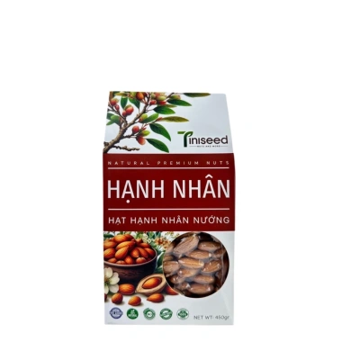 Hạt Hạnh Nhân Úc TINISEED Rang Giòn Cao Cấp - Giàu Vitamin Khoáng Chất, Giá 150.000 VND 10
