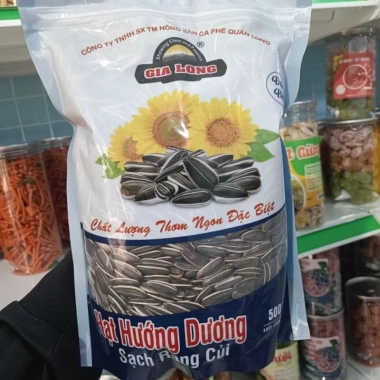 Hạt hương dương 500g - Tự nhiên, thơm ngon, giảm giá 18% chỉ 95.000 VND