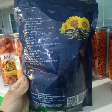 Hạt hương dương 500g - Tự nhiên, thơm ngon, giảm giá 18% chỉ 95.000 VND