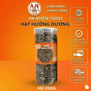 Hạt hướng dương khối lượng tịnh 500g - Dinh dưỡng cao, giá ưu đãi 53.000₫ 3 Hạt hướng dương khối lượng tịnh 500g - Dinh dưỡng cao, giá ưu đãi 53.000₫ 3